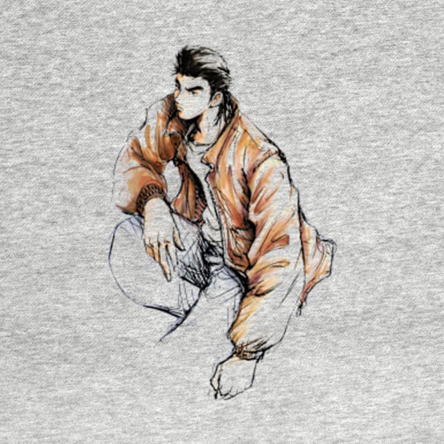 Shenmue - Ryo Sketch by Gekidami